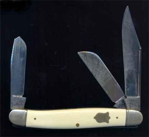 CAMILLUS 66 PREMIUM STOCKMAN IMP IVORY 3 Blade CAMILLUS 66 PREMIUM STOCKMAN IMP IVORY 3 Blade