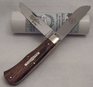 Great Eastern - (2007) - Model 23 Pioneer Tidioute Bocote Wood - 1095 Steel Blades