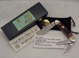 2007 Canal Street Amber Jig Bone 3 1/2