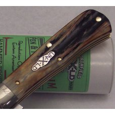 Great Eastern - 2007 - Model 73 Northfield Scout - Burnt Genuine Stag - 1095 Carbon Steel Blades Great Eastern - 2007 - Model 73 Northfield Scout - Burnt Genuine Stag - 1095 Carbon Steel Blades