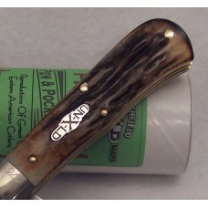 Great Eastern - 2007 - Model 73 Northfield Scout - Burnt Genuine Stag - 1095 Carbon Steel Blades Great Eastern - 2007 - Model 73 Northfield Scout - Burnt Genuine Stag - 1095 Carbon Steel Blades