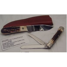 2007 Canal Street Genuine Sambar Stag Limited Edition Set 440C Steel Blades (LTD4) 1 of 200 2007 Canal Street Genuine Sambar Stag Limited Edition Set 440C Steel Blades (LTD4) 1 of 200