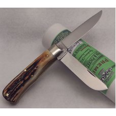 Great Eastern - 2007 - Model 73 Northfield Scout - Burnt Genuine Stag - 1095 Carbon Steel Blades Great Eastern - 2007 - Model 73 Northfield Scout - Burnt Genuine Stag - 1095 Carbon Steel Blades