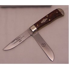 Great Eastern - 2007 - 73 Northfield Scout - Snakewood With End Caps - 1095 Carbon Steel Blades Great Eastern - 2007 - 73 Northfield Scout - Snakewood With End Caps - 1095 Carbon Steel Blades