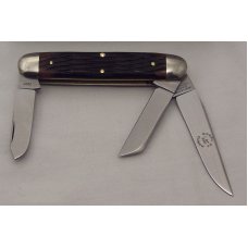 Great Eastern - 2007 - 53 Northfield Cuban - Chocolate Jig Bone - 1095 Carbon Steel Blades - 4 1/8 Great Eastern - 2007 - 53 Northfield Cuban - Chocolate Jig Bone - 1095 Carbon Steel Blades - 4 1/8