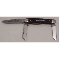 Great Eastern - 2007 - 53 Northfield Cuban - Chocolate Jig Bone - 1095 Carbon Steel Blades - 4 1/8 Great Eastern - 2007 - 53 Northfield Cuban - Chocolate Jig Bone - 1095 Carbon Steel Blades - 4 1/8