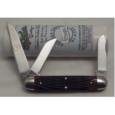 Great Eastern - 2007 - 53 Northfield Cuban - Chocolate Jig Bone - 1095 Carbon Steel Blades - 4 1/8 Great Eastern - 2007 - 53 Northfield Cuban - Chocolate Jig Bone - 1095 Carbon Steel Blades - 4 1/8