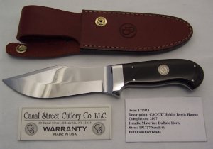 2007 Canal Street Buffalo Horn D'Holder 9 1/4