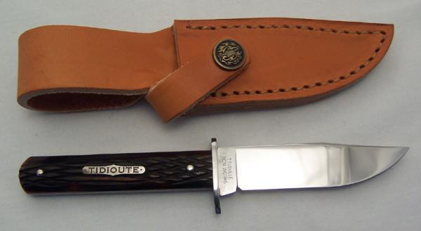 Great Eastern - 2007 Tidioute -  Model # 10 - Diamond Back Chocolate - 1095 Carbon Steel Fixed Blade
