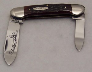 1974 Case XX 62131 Chrome Vanadium Steel Canoe Knife - 3 5/8
