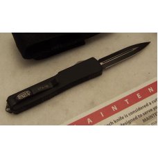 Microtech UTX-70 - Dual Action Auto Knife - Black Non-Serrated Double Edge Blade Microtech UTX-70 - Dual Action Auto Knife - Black Non-Serrated Double Edge Blade