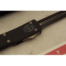 Microtech UTX-70 - Dual Action Auto Knife - Black Non-Serrated Double Edge Blade Microtech UTX-70 - Dual Action Auto Knife - Black Non-Serrated Double Edge Blade