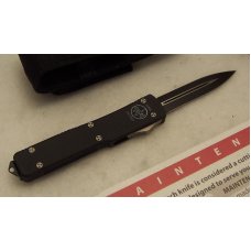 Microtech UTX-70 - Dual Action Auto Knife - Black Non-Serrated Double Edge Blade Microtech UTX-70 - Dual Action Auto Knife - Black Non-Serrated Double Edge Blade