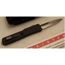 Microtech UTX-70 - Dual Action Auto Knife - Satin Non-Serrated Double Edge Blade Microtech UTX-70 - Dual Action Auto Knife - Satin Non-Serrated Double Edge Blade