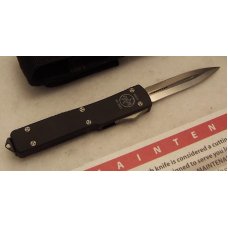 Microtech UTX-70 - Dual Action Auto Knife - Satin Non-Serrated Double Edge Blade Microtech UTX-70 - Dual Action Auto Knife - Satin Non-Serrated Double Edge Blade