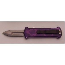 Pro-Tech T65 Out The Front Tantilla Auto Knife - Purple Jazz Handle - 154-CM Steel Blade Pro-Tech T65 Out The Front Tantilla Auto Knife - Purple Jazz Handle - 154-CM Steel Blade