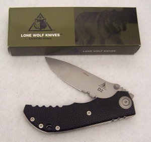 Lone Wolf  LD14900 - Double Action Harsey Auto - D2 Steel - Hidden Release