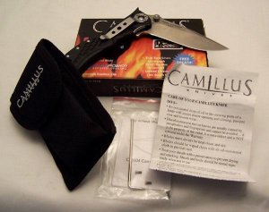 Camillus Assisted Opening Liner Lock - Heat - Plain Edge Blade