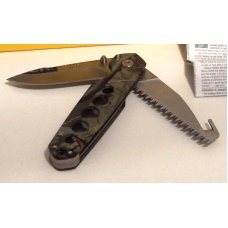 Buck 183 Alpha Crosslock Camo Hunting Knife - Nylon Sheath Buck 183 Alpha Crosslock Camo Hunting Knife - Nylon Sheath