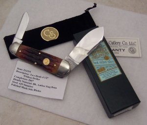 2007 Canal Street Dark Amber Stag Bone 4 1/2
