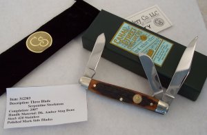 2007 Canal Street Dark Amber Stag Bone 4