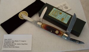 2007 Canal Street Dark Amber Stag Bone 4
