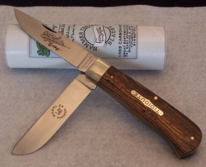 Great Eastern - First Year (2006) - Model 23 Pioneer Tidioute Bokote Wood - 1095 Steel Blades