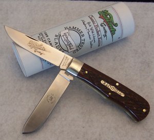 Great Eastern - First Year (2006) - Model 73 Scout Tidioute Chestnut Jigged Bone - 1095 Steel