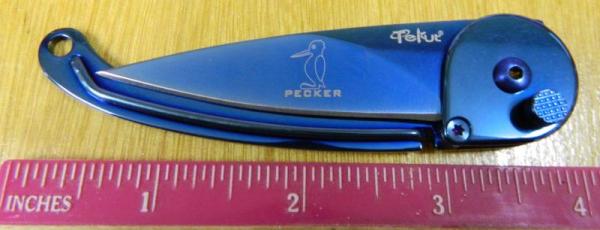 Pecker Patent C Lock Blue Titan. Coating 
