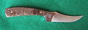 CUSTOM CAMILLUS #152 - Stabilized Black Palm Handle