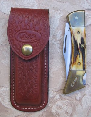 Case 1991 Stag Hammerhead Lockback Folding Hunter -- 5159L SS