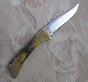  1981 Used (not abused) Case Stag Mako Shark Lockback Folding Hunter