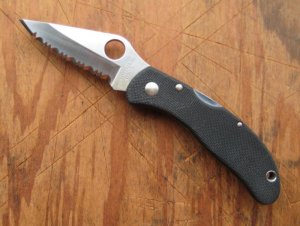 Spyderco Standard SE 1998 Mint in Box.  Discontinued Model.