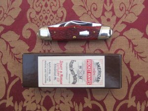 Schatt & Morgan Rail Splitter Pattern, Crimson Bone 