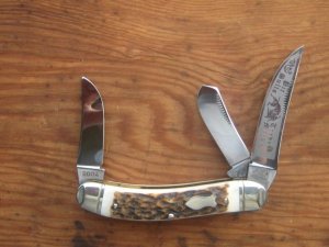 Bulldog  Stag Cuttin Horse Stockman 25th Anniversary Edition