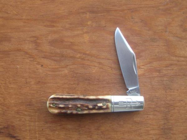 Vintage Russell Barlow with stag handles. Vintage Russell Barlow with stag handles.