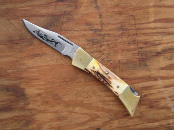Case Stag Hammer Head Lock Back 10 dot Case Stag Hammer Head Lock Back 10 dot