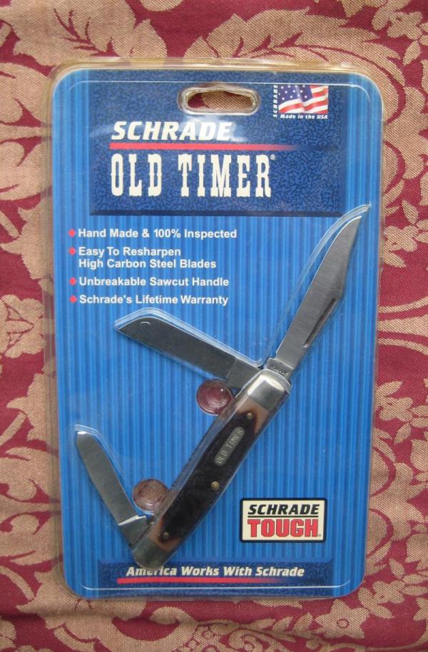 Schrade USA 8OT Senior Stockman in sealed claim pack Schrade USA 8OT Senior Stockman in sealed claim pack