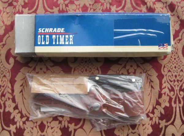 Schrade USA 152OT Sharpfinger Fixed Blade Like New Schrade USA 152OT Sharpfinger Fixed Blade Like New