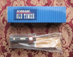 Schrade USA 152OT Sharpfinger Fixed Blade Like New