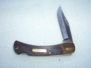 SCHRADE 6OT USA  OLD  TIMER  GOLDEN  BEAR  LOCK BACK