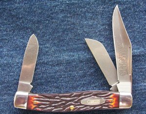 Camillus Rough Cut Stockman New usa