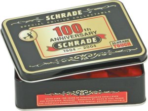 Schrade 100TH Anniversary Tin NEW OLD STOCK