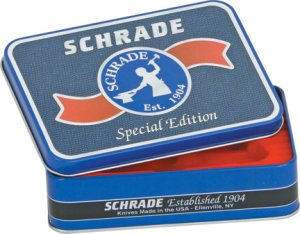 Schrade Special Edition Tin NEW OLD STOCK
