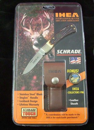 SCHRADE USA  IHEA 5UH 5LTD NOS  International Hunters Education