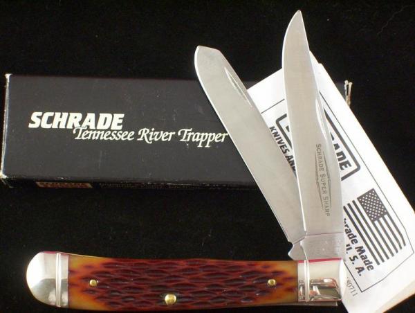SCHRADE USA TRT96 Tennessee River Trapper MIB SCHRADE USA TRT96 Tennessee River Trapper MIB