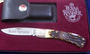 SCHRADE USA 5UH TEXAS RANGER  1 OF 5OOO NIB