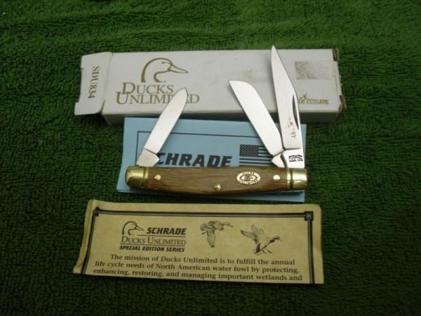 Schrade USA Ducks Unlimited 834 
