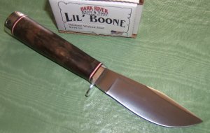 BARK RIVER LIL BOONE, Bastone Walnut Burl