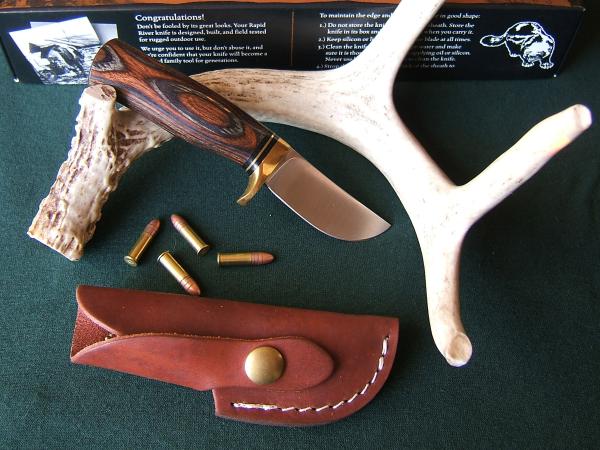 RAPID RIVER KNIFEWORKS CHUB, Northwoods Camo